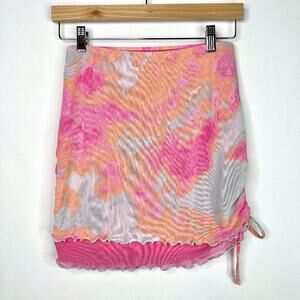Wild Fable Tie Dye Mini Skirt Small